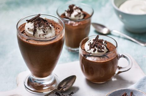 Classic chocolate mousse