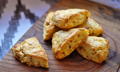 Bacon Cheddar Scones