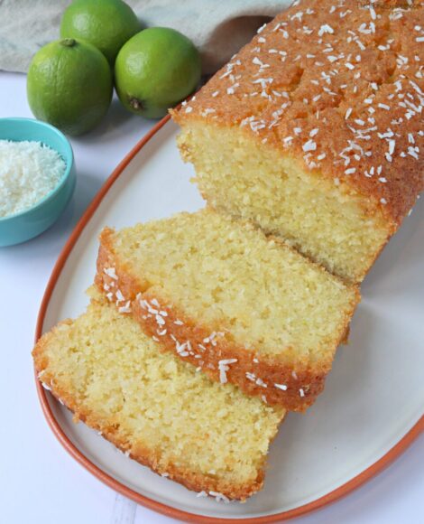 Coconut and Lime Loaf Cake