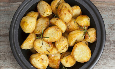 Duck Fat Roasted Potatoes