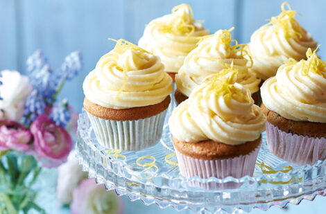 Earl Grey cupcakes with lemon icing 9 Earl Grey cupcakes with lemon icing
