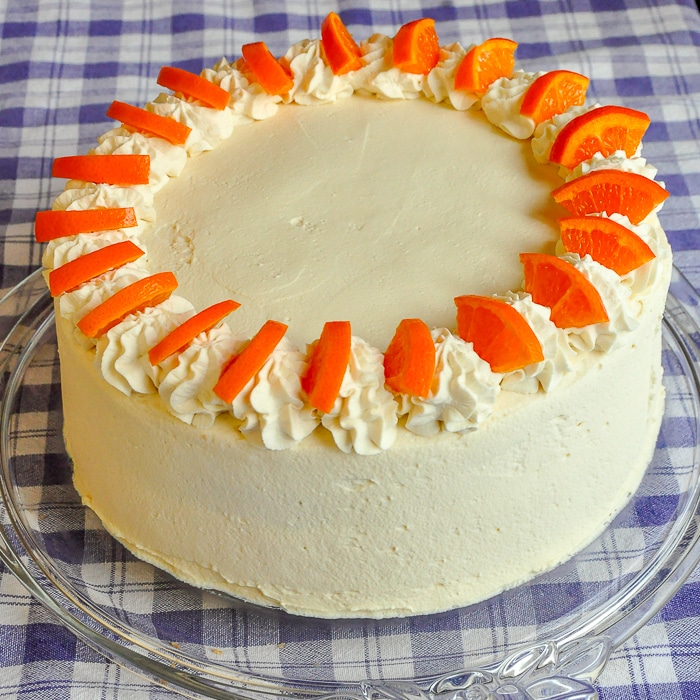 Easy Orange Creamsicle Cake