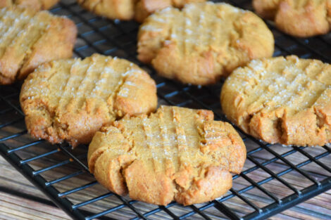 Flourless Peanut Butter Cookies