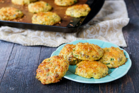 Healthy Savory Breakfast Cookies