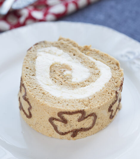 Irish Coffee Swiss Roll