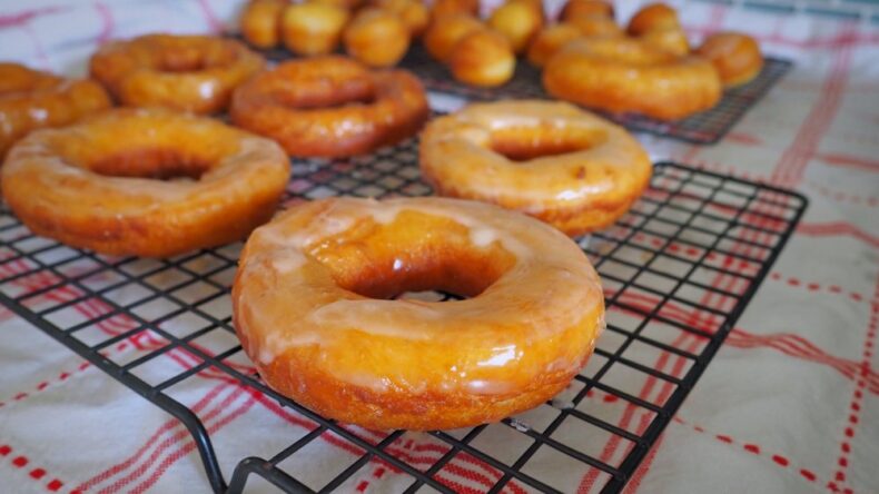 Krispy Kreme glazed donuts