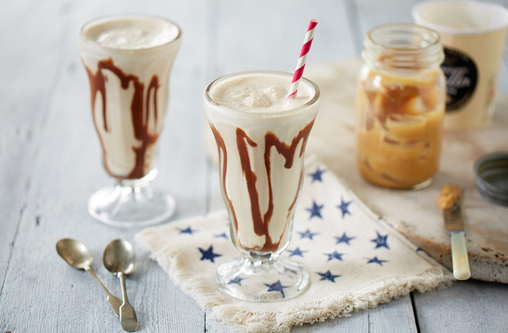 How to make : Peanut butter milkshake