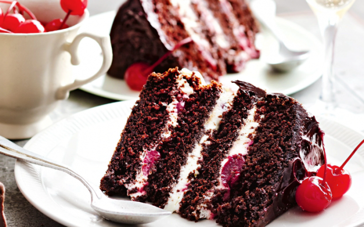 Super Moist Black Forest cake