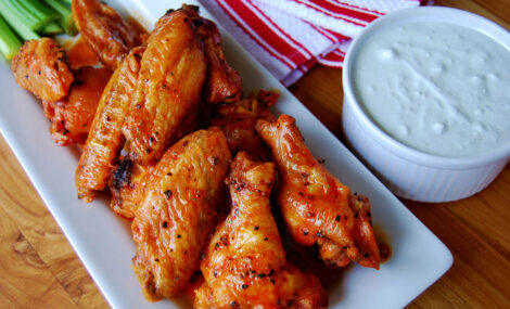 truffle butter buffalo wings recipe