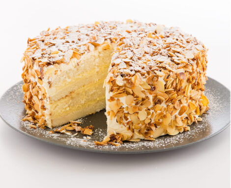 Almond Cream Cake 8 Almond Cream Cake 1