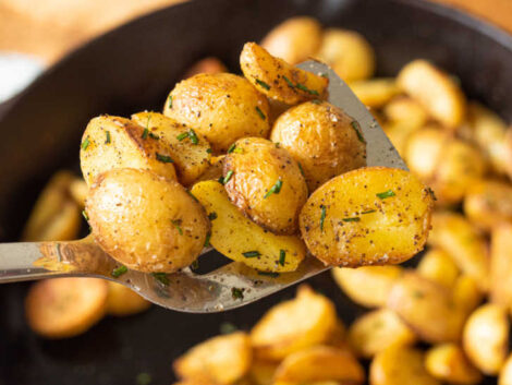 Crispy Salt and Vinegar Potatoes