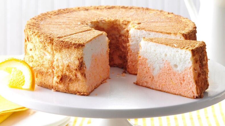 Orange Dream Angel Food Cake