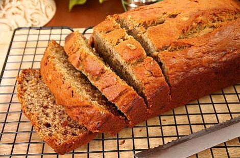 Brown banana bread