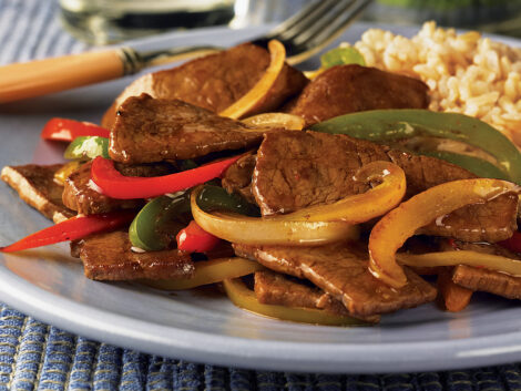 Beef Pepper Steak