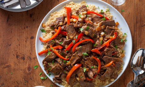 Beef Stir Fry with Couscous