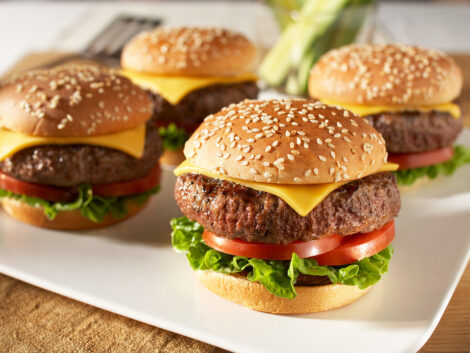 Classic Beef Cheeseburgers