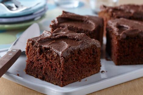 Buttermilk Chocolate Cake with Chocolate Malt Frosting