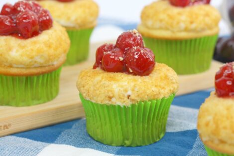 Cherry Pie Cupcakes