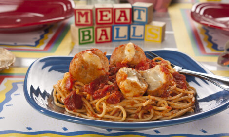 Cheese Stuffed Meatballs Spaghetti