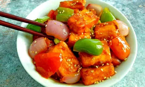 Chilli Garlic Tofu