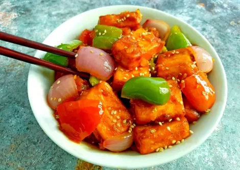 Chilli Garlic Tofu