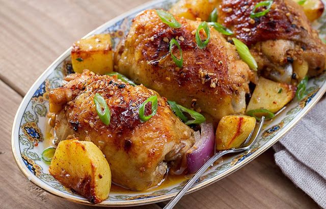 Garlic Chicken and Potatoes