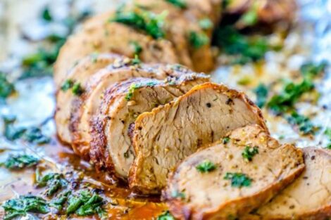 Garlic Pork Tenderloin