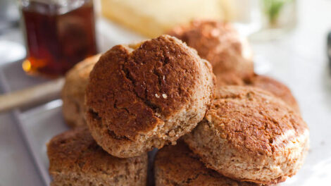 Honey scones