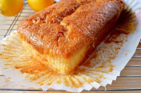 Vegan Lemon Drizzle Cake