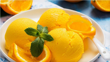 Easy Orange Sorbet