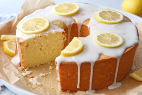 Lemon Cream Cheese Pound Cake