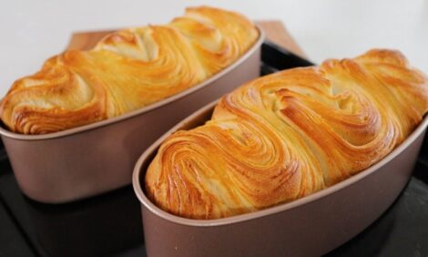 Puff Pastry Butter Bread Loaf