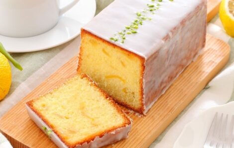 Lemon Frosted Pound Cake