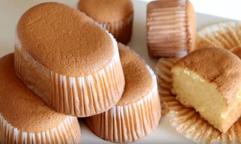 Soft And Fluffy Honey Castella Cakes