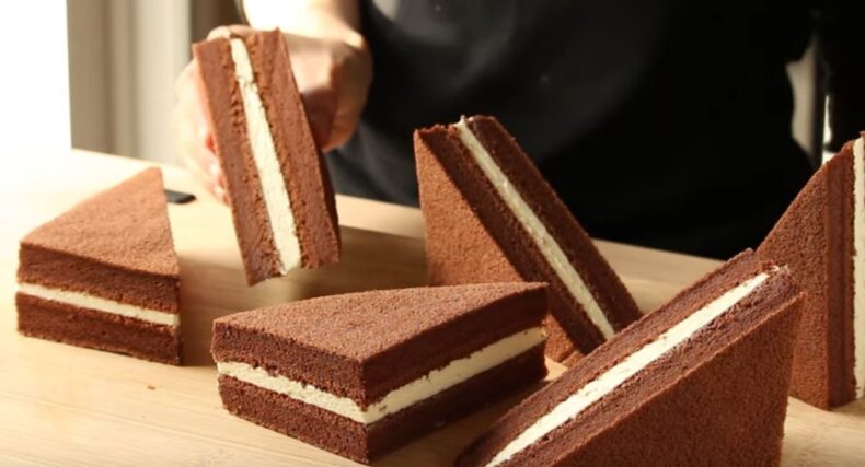 Chocolate Sandwich Cake with Buttercream
