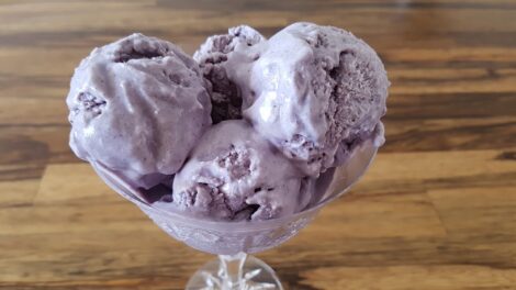 Blueberry Ice Cream