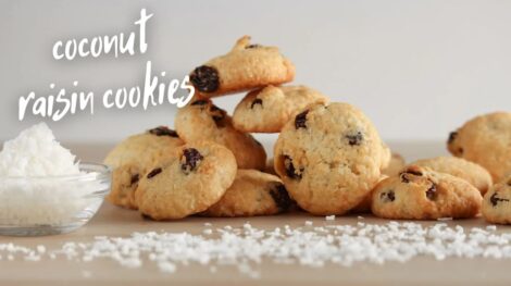 Coconut Raisin Cookies