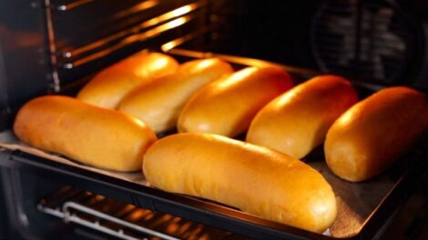 Light and Fluffy Hotdog Buns