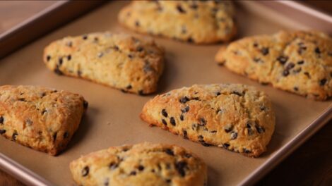 Cinnamon Chocolate Scones
