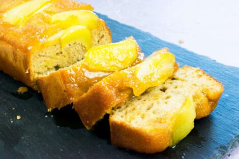 Low Syn Caramel Apple Upside Down Cake