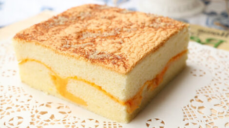 Soft Cheese Sponge Cake