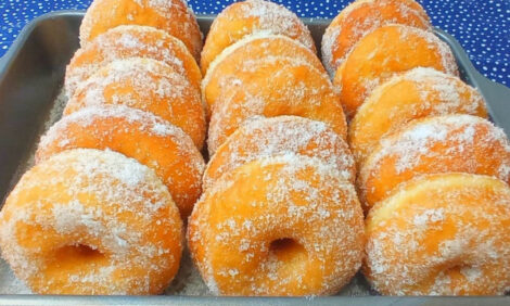 how to make Fried donuts with sugar recipe