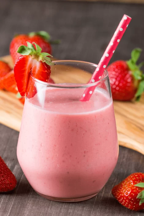 strawberry milkshake