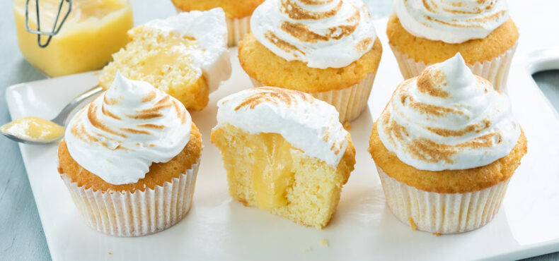 Lemon merenque cupcakes