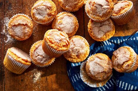 Sugar And Pumpkin Spice Muffins