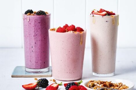 Easy berry smoothie