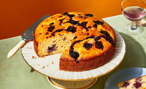 Any Berry Lemon Ricotta Cake