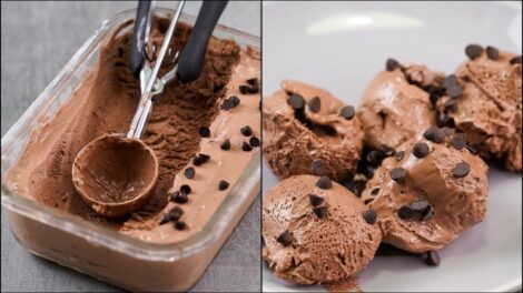 Chocolate Coconut Milk Ice Cream