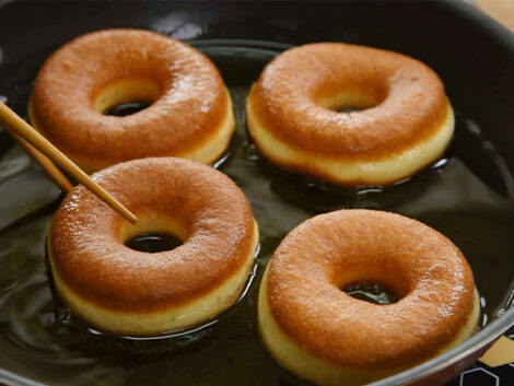 Fried Angel Biscuit Donuts