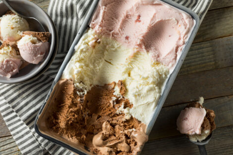 Neapolitan ice cream